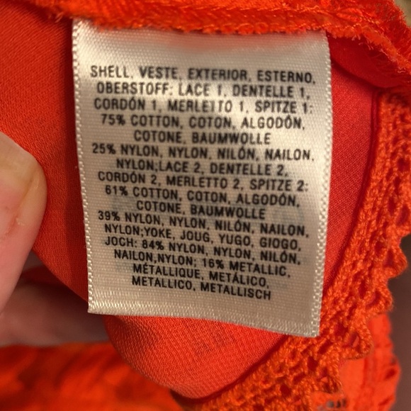 Anthropologie Moulinette Soeurs Lace Peplum Blouse - Picture 6 of 7